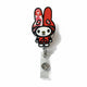 Red Bunny Inspired Badge Reel