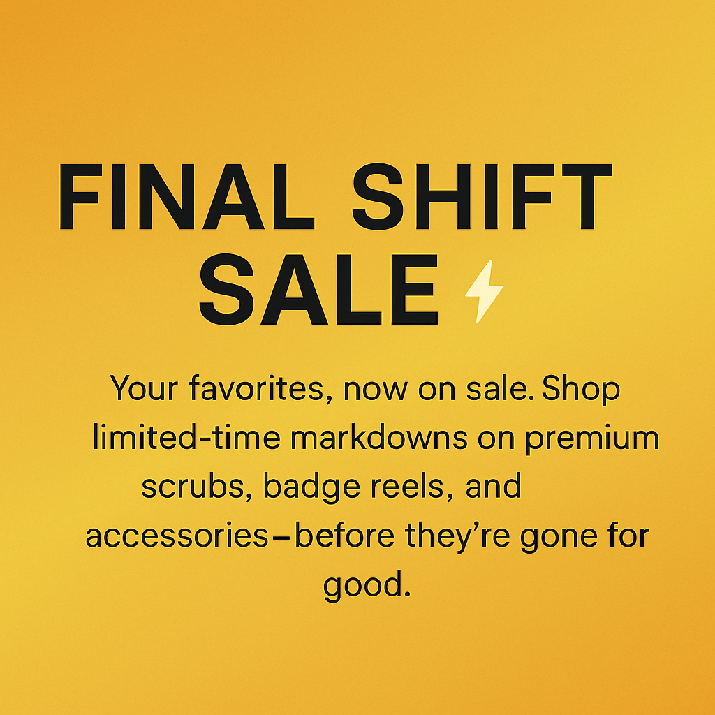Final Shift Sale ⚡
