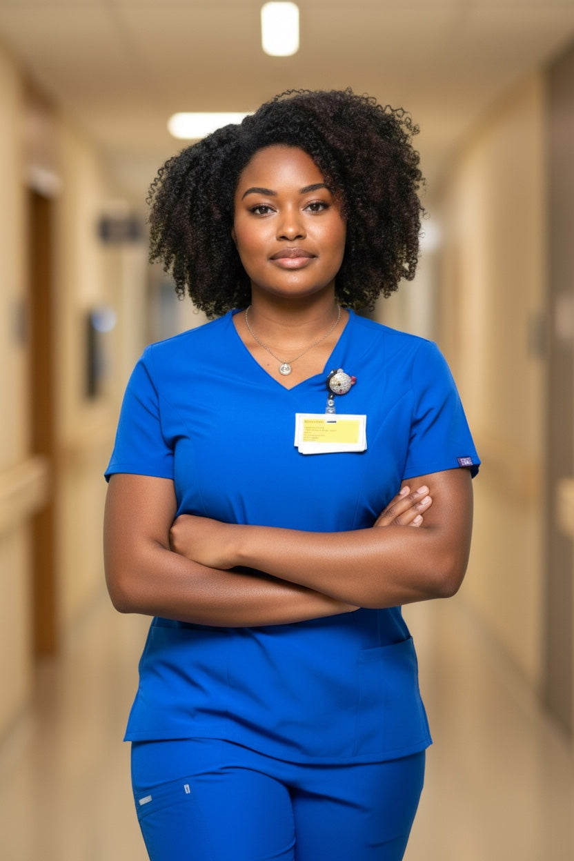 Women's Scrub Top - Scrubs Galore Uniforms 