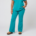 Scrubs Galore Women's V-Neck Scrub Top - Teal