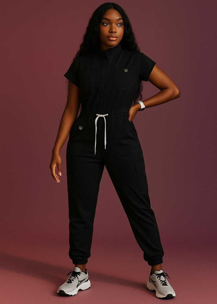 Chic Cargo Utility Jumpsuit