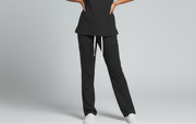 Flex Appeal Women’s Scrub Pant – Black
