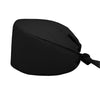 Gorra negra sólida SGU con banda para el sudor en el exterior