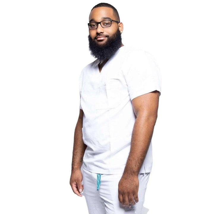 4Pocket V-Neck Top - Scrubs Galore Uniforms 