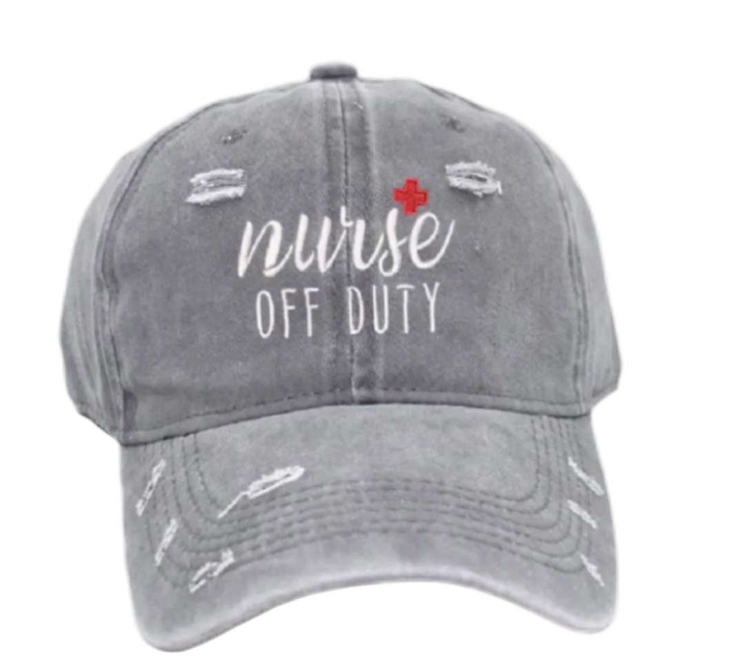 Nurse Off Duty Cap