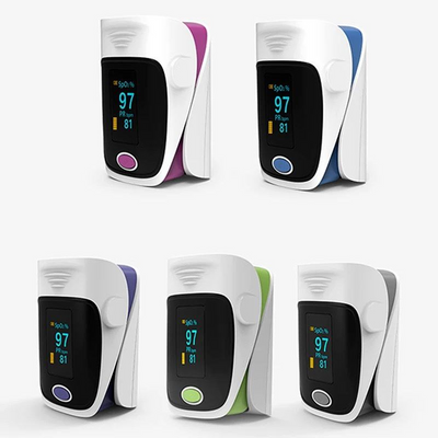 Digital Fingertip Pulse Oximeter, Dual Color