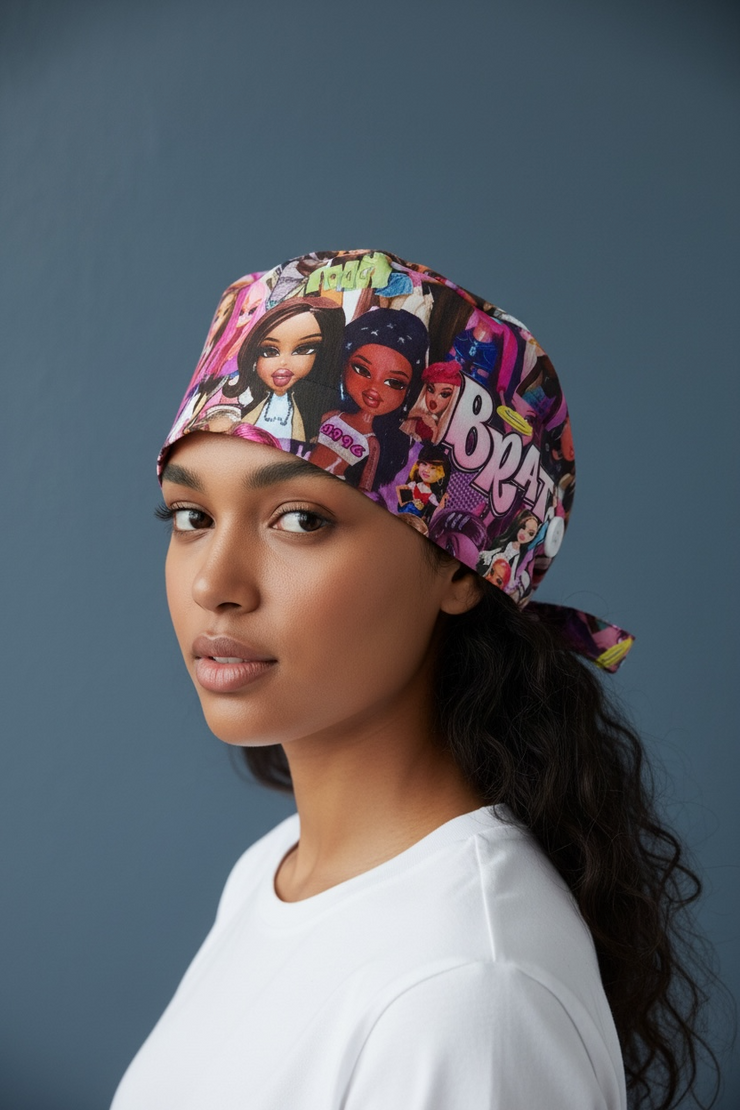 Bratz Satin-Lined Scrub Cap
