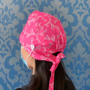 Barbiecore Satin Scrub Cap