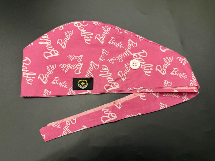 Barbiecore Satin Scrub Cap