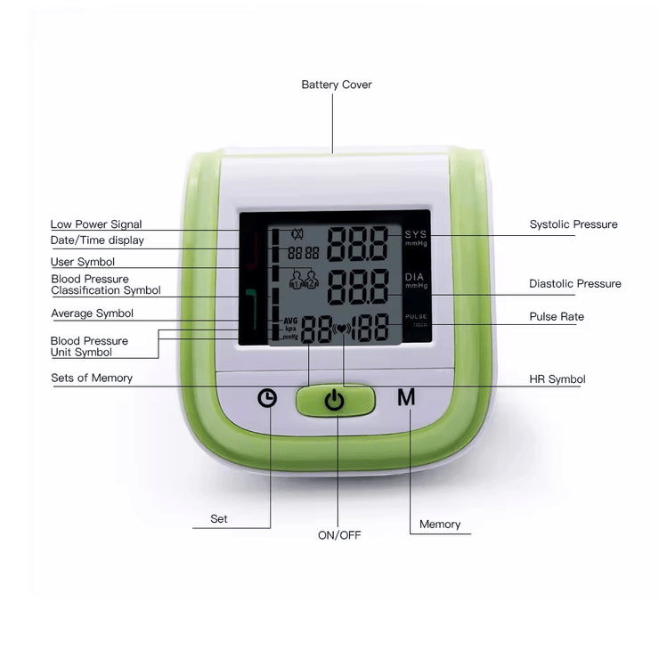 电子腕式血压计