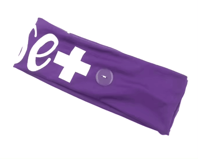 护士生活头带带纽扣