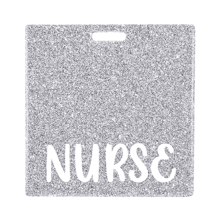 Nurse Glitter Badge Buddy