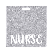 Nurse Glitter Badge Buddy