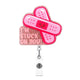 Stuck On You Band-aide Badge Reel