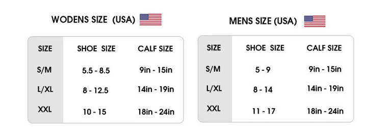 Red Heart Compression Socks