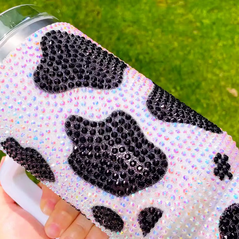 Cow Print 40oz Glow Tumblers