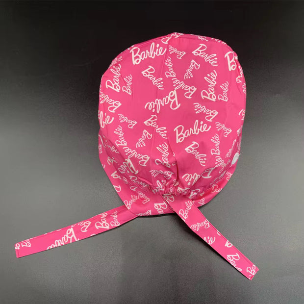 Barbiecore Satin Scrub Cap