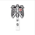 Rib Cage Heart Badge Reel