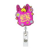 Retail Therapy Badge Reel