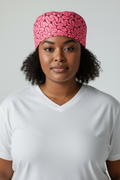 Brain Power Scrub Cap — Pink