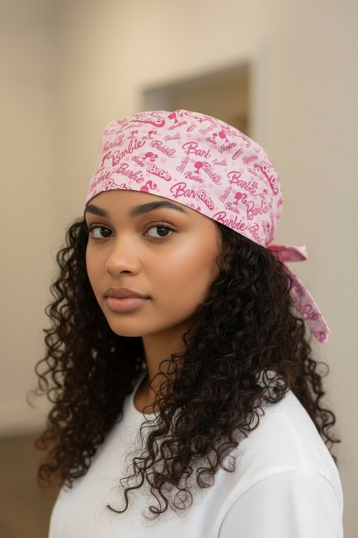 Barbie Dream Satin-Lined Scrub Cap