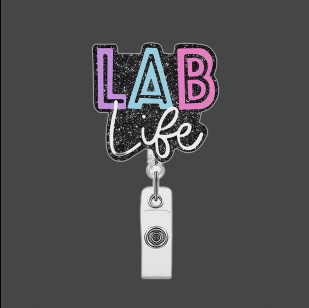 Lab Life Retractable Badge Reel