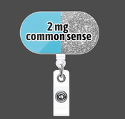 Common Sense Badge Holder