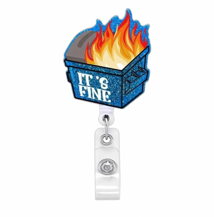 It's Fine Badge Reel