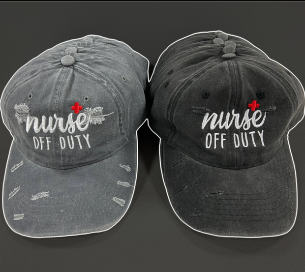 Nurse Off Duty Cap