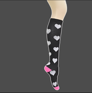 Sprinkle Pink Compression Sock