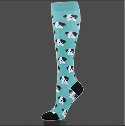 Doggy Face Compression Socks