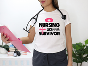 Nursing School Survivor T-Shirt