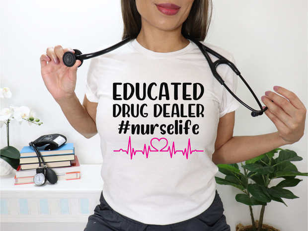 Camiseta de comerciante educado