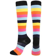 Block Stripes Compression Socks - Scrubs Galore Uniforms 