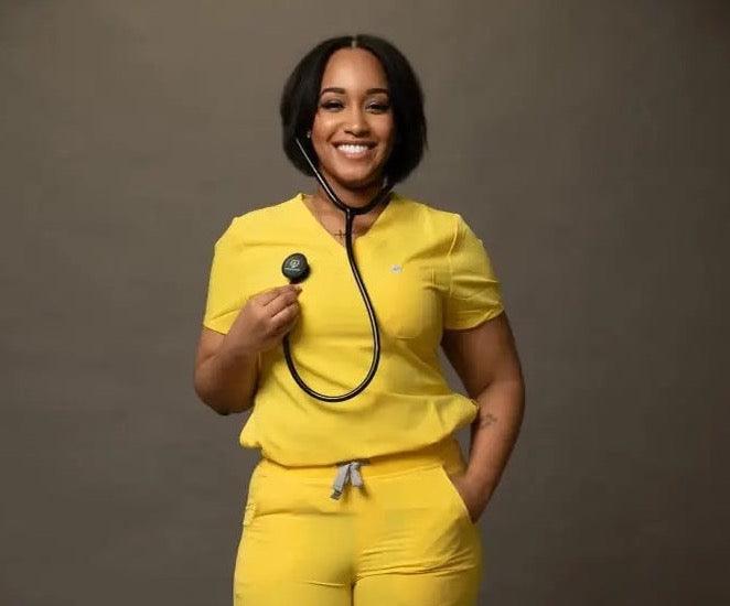 Classic V - Neck Top - Scrubs Galore Uniforms 