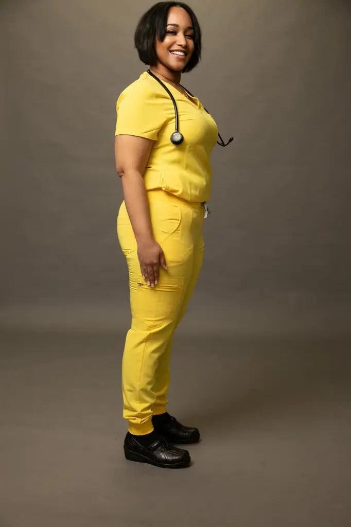 Classic V - Neck Top - Scrubs Galore Uniforms 