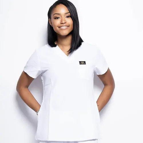Classic V - Neck Top - Scrubs Galore Uniforms 
