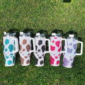 Cow Print Tumbler
