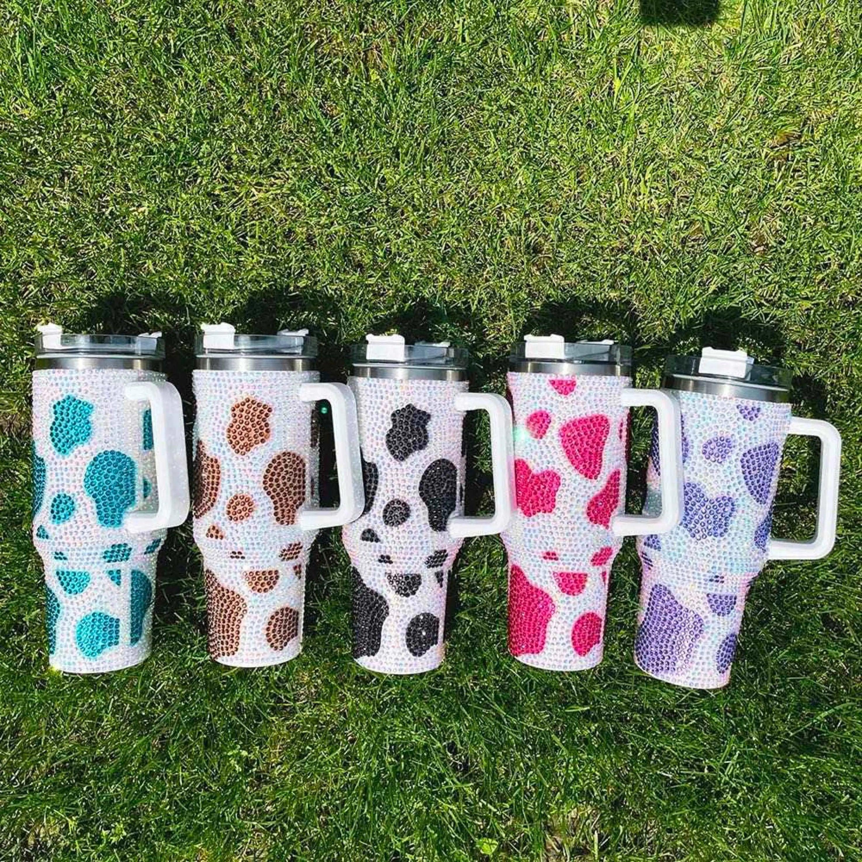 Cow Print Tumbler