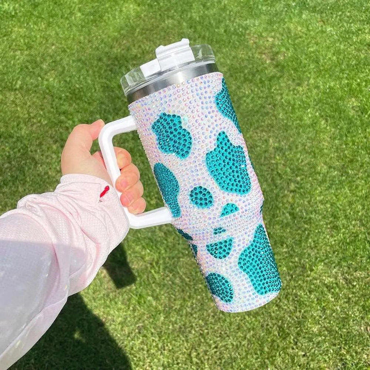Cow Print Tumbler