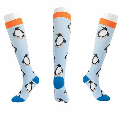 Friendly Penguine Compression Socks