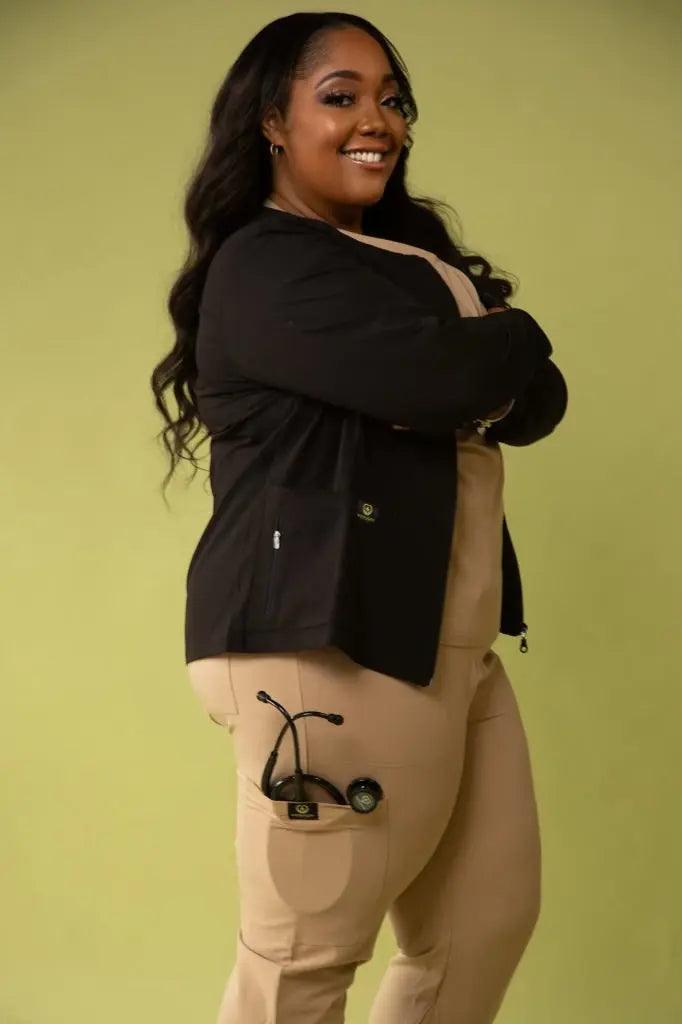 Galore Warm-Up Scrub Jacket - Scrubs Galore Uniforms 