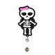 Girly Bones Badge Reel