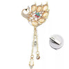 Golden Peacock Badge Reel