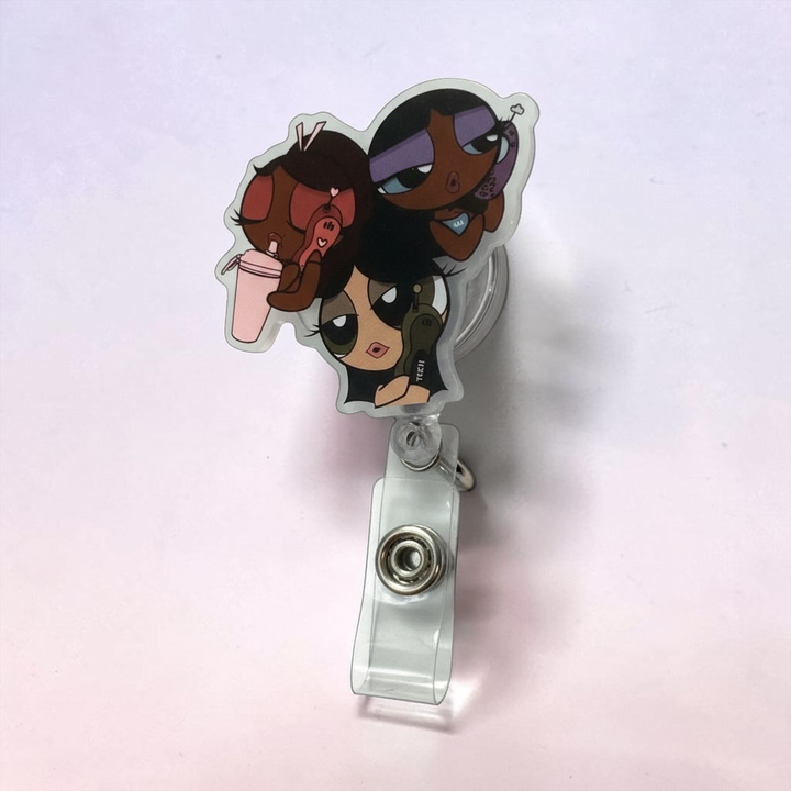 Girl Squad Nurse Badge Reel