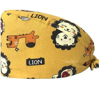 Lion Scrub Caps - Scrubs Galore Uniforms 