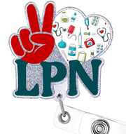 LPN Badge Holder - Scrubs Galore Uniforms 