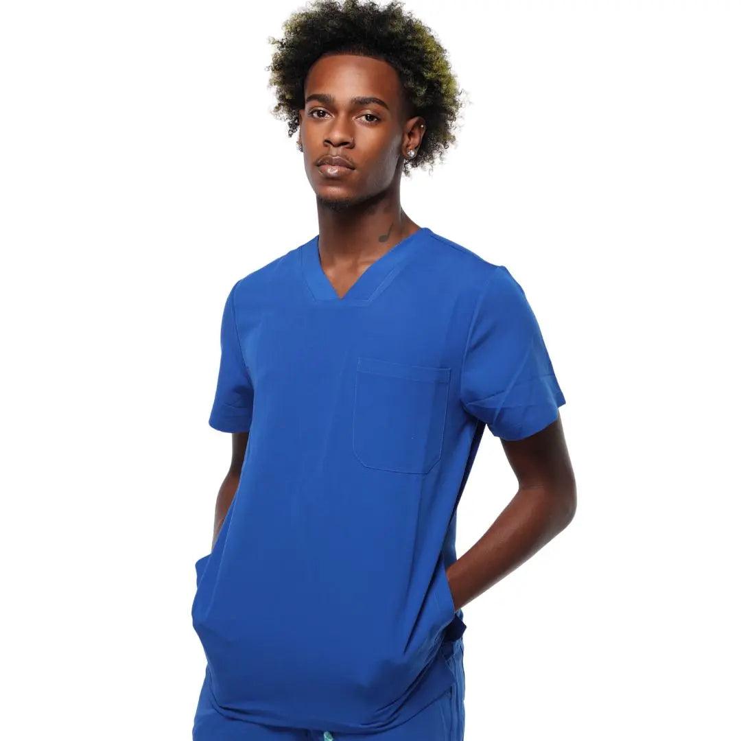 Men's Galore Basic Top - Scrubs Galore Uniforms 