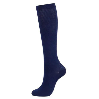 Navy Blue Compression Socks - Scrubs Galore Uniforms 