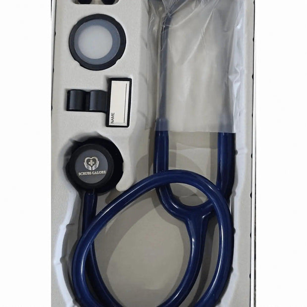Navy Blue Stethoscope Gift box - Scrubs Galore Uniforms 